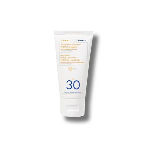 korres sunscreen spf 30 χωρισ χρώμα Αντηλιακή κρέμα Προσώπου SPF 30 Korres Yoghurt Sunscreen SPF 30 50ml - Image 1
