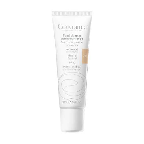 u5wa3z31qn5sjt35a5fg8ddiwckqcmm9o3j3m8y Υγρό Διορθωτικό Make Up Avene Couvrance SPF20 - 2.0 Naturel, *30ml - Image 1