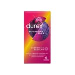Προφυλακτικά με Κουκίδες Durex Pleasure Μax, *6 τμχ
