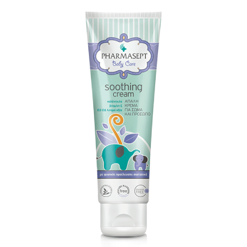 baby-soothing-cream-150ml Βρεφική Καταπραϋντική Προστατευτική Κρέμα Κατά των Ερεθισμών Pharmasept Baby Care Soothing Cream *150 ml - Image 1
