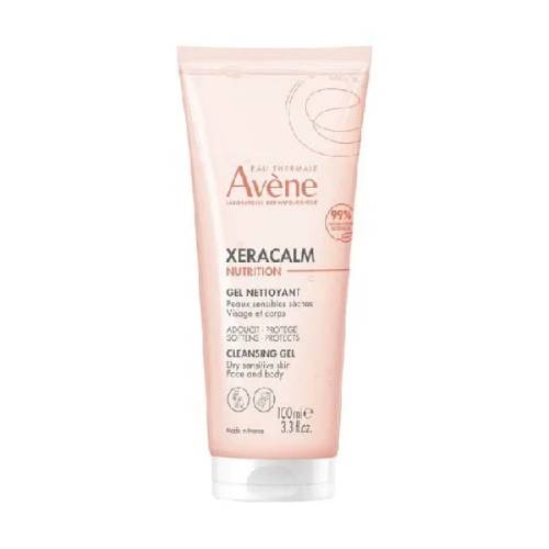 Τζελ Καθαρισμού για Πρόσωπο & Σώμα Avene XeraCalm Nutrition Cleansing Gel *100ml - Image 1